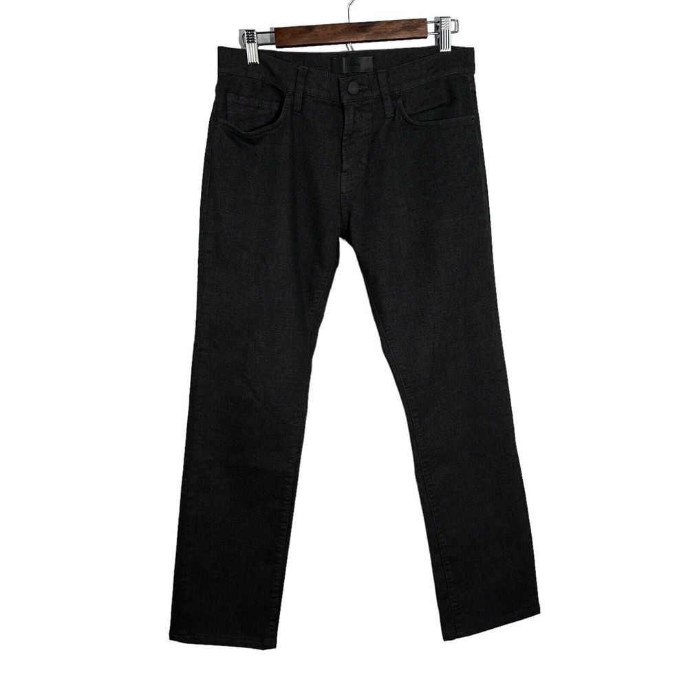 J BRAND Kane Jeans Black Straight Fit‎ Cotton Blend Stretch Pants Mens 30